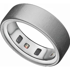 Умное кольцо Oura Ring 4, размер 12, Brushed Silver, Матовое серебро 